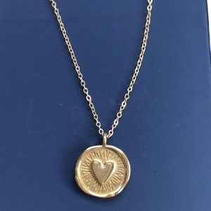 Reload Love Heart Circle necklace